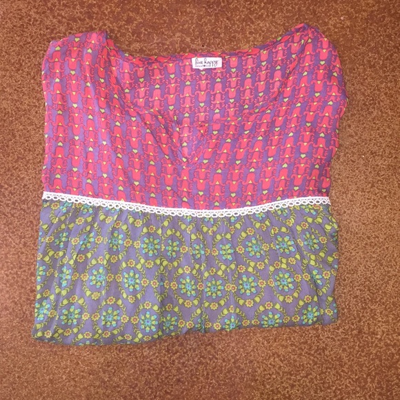 Live happy by natural life women’s shirt! - Picture 3 of 8